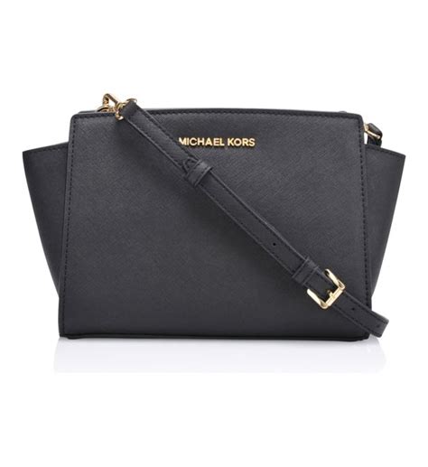 sac selma michael kors gris et noir|michael kors selma crossbody bag.